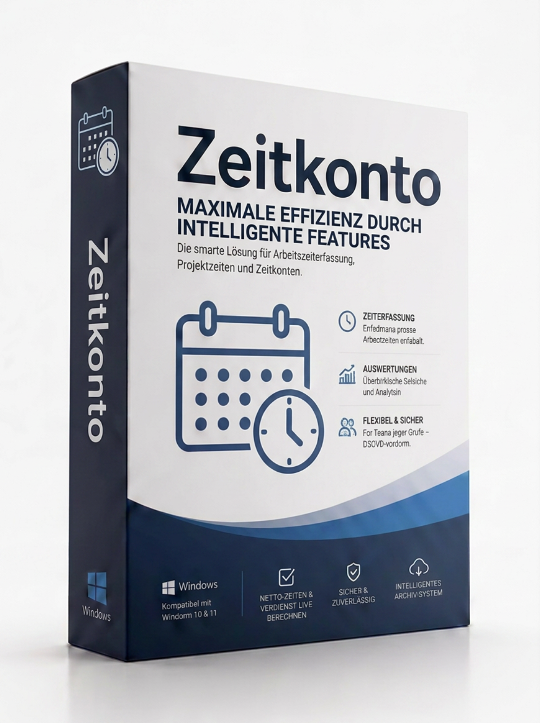 Zeitkonto Hauptansicht